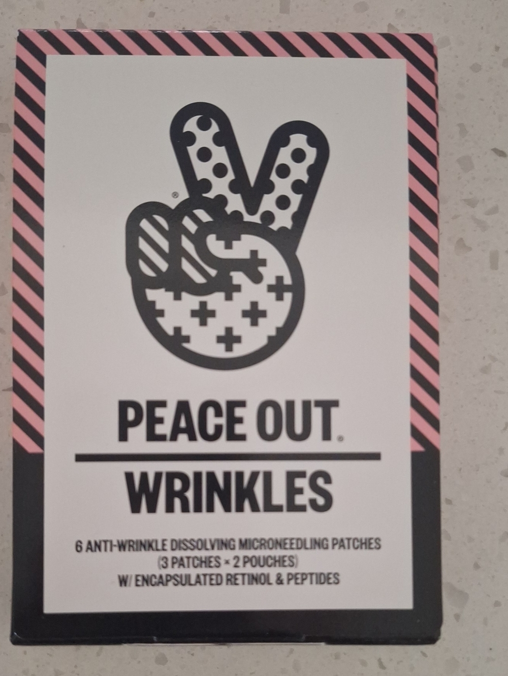 Peace Out Wrinkles Microneedling Patches